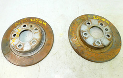 OPEL ZAFIRA B 1.9CDTI 08r TARCZE HAMULCOWE TYŁ PARA 264mm