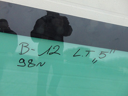 VOLVO b12 IRIZAR AUTOBUS 98r SZYBA LEWA TYŁ 5 