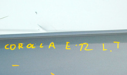 TOYOTA COROLLA E12 2.0 DRZWI LEWY TYŁ KOMBI LAKIER 1C3