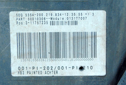 OPEL ASTRA H III  1.4 90KM 09 GTC LIFT ZDERZAK TYŁ CZARNY 