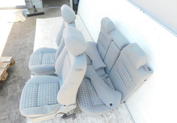 VW PASSAT B5 1.9TDI 00r FOTELE SIEDZENIA WNĘTRZE ŚRODEK KOMPLET JASNE KOMBI