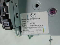 MAZDA 6 2.0D 2006r LIFT RADIO FABRYCZNE GR4B66DSX 