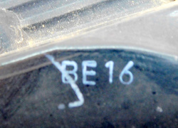 MAZDA 3 II BL 2012r 2.0 B  SEDAN LAMPA PRAWY TYŁ Z BŁOTNIKA