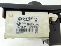 RENAULT LAGUNA II LIFT  05 1.9DCI PANEL NAWIEWU KLIMATYZACJI 8200487008