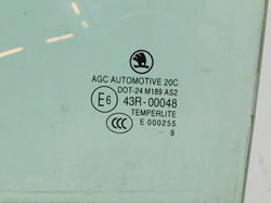 SKODA FABIA II 2009r KOMBI SZYBA Z DRZWI LEWA TYŁ