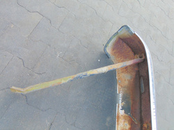 CHEVROLET G30 2.5D 93 ZDERZAK PRZÓD 