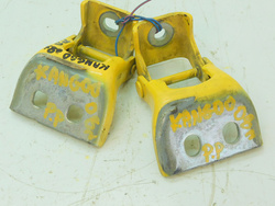 RENAULT KANGOO II 1.5 D 08r ZAWIAS ZAWIASY DRZWI PRAWY PRZÓD PARA  