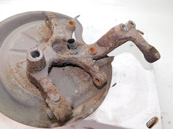 SKODA OCTAVIA II 2005r ZWROTNICA PIASTA LEWY TYŁ