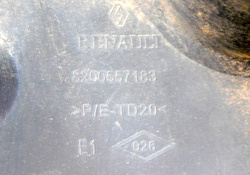 RENAULT KANGOO II 1.5 D 08r NAROŻNIK OSŁONA POD LAMPE PRAWY TYŁ 8200557183