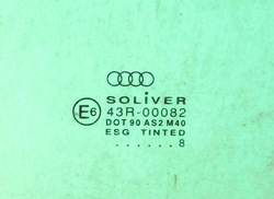 AUDI A6 C5 1.8T QUATTRO 98r KOMBI SZYBA PRAWY PRZÓD 