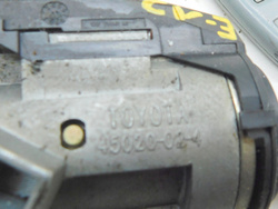 TOYOTA COROLLA E12 1.4 03r STACYJKA Z KLUCZYKIEM 45020-02-4