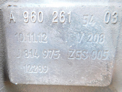 MB ACTROS MP4 12r E5 SKRZYNIA BIEGÓW Z WYBIERAKIEM 191280 9602610801