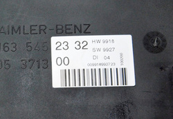 MERCEDES ML W163 2.7CDI 00r MODUŁ STEROWNIK KOMFORTU A1635452332