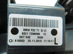 BMW 4 F32 2014r PRZEDLIFT LAMPA LEWY TYŁ Z BŁOTNIKA USA 7296099  