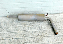 SKODA FABIA I 1.4 00r WYDECH TŁUMIK ŚRODKOWY UKŁAD WYDECHOWY 