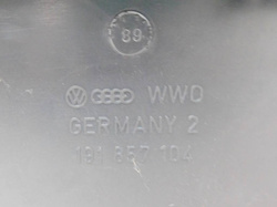 VW GOLF II MK2 83-92r 5D DESKA ROZDZIELCZA TWARDA KOKPIT 191857002