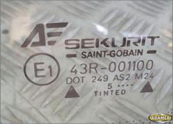 VW SHARAN 2.8 95r - SZYBA PRAWA TYŁ