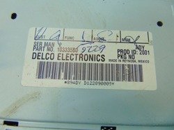 BUICK RENDEZVOUS 03r RADIO CD 10333580