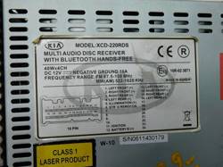 KIA SORENTO 2009r RADIO RADIOODTWARZACZ XCD-22RDS