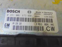 OPEL VECTRA B 2.0DTI KOMPUTER STEROWNIK 0281001873