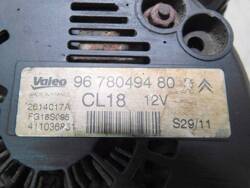 PEUGEOT 508 1.6 HDI 11r ALTERNATOR 9678049480