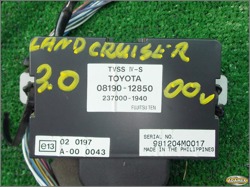 TOYOTA LAND CRUISER 90 95 MODUŁ ALARMU 08190-12850