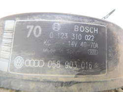 VW PASSAT B5 1.6 1998r ALTERNATOR 70A 0123310022